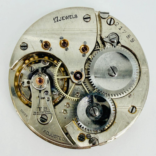 Antique pocket watch movement - watch,