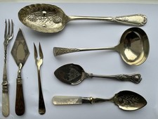 Assorted antique vintage EPNS