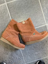 KICKERS FOX BROWN MID CALF