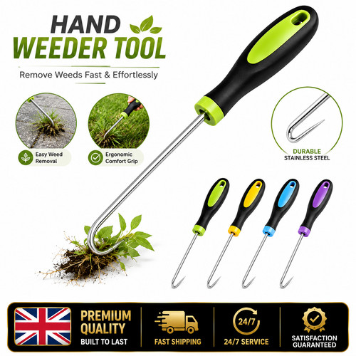 Weed puller claw root - puller,