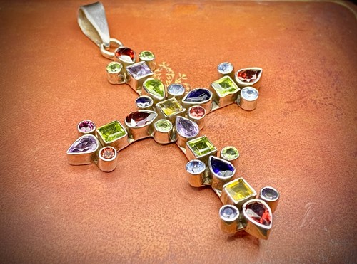 Solid silver maltese cross - silver,