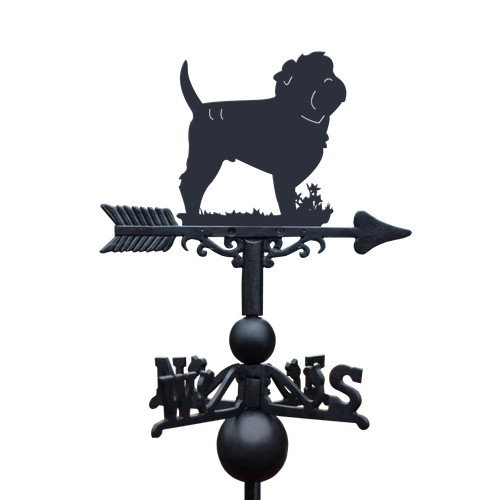 Affenpinscher dog weathervane - affenpinscher,