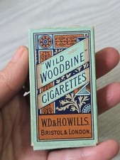 Wild woodbine cigarettes cards - woodbine,