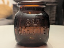 vintage old marmite jar