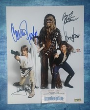 Star Wars Cast Hand Signed