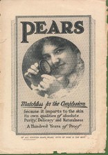 Magazine Ad - 1910 - Pears