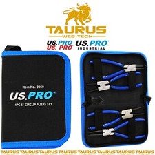 4Pc US PRO CIRCLIP PLIERS SET