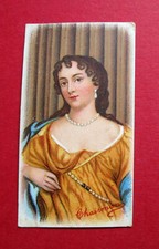 R J LEA 1912 NO BORDER CIGARETE CARD CHAIRMAN MINIATURES 24 DUCHESS OF CLEVELAND