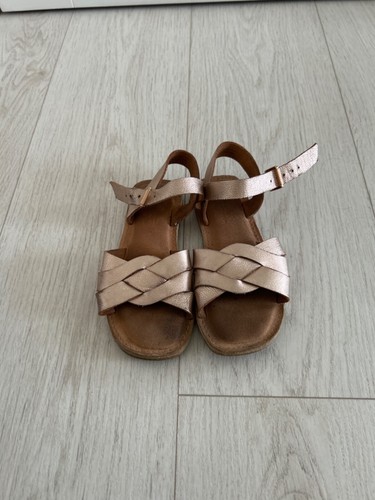 Girls next gold sandals size - girls,