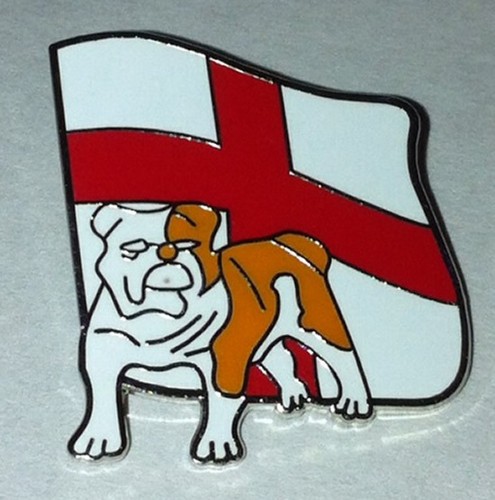 England enamel pin badge
