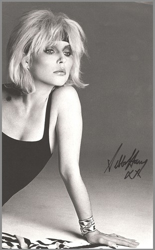 Debbie harry blondie - blondie, signed