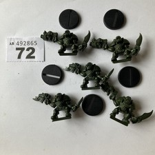 5  Space Crusade Orks Warhammer 40k GW Space  Rogue Trader Plastic Assault Squad