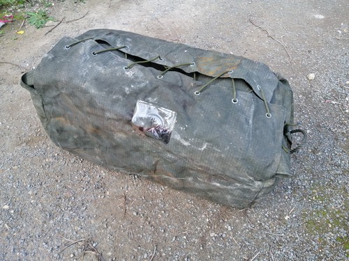 British army tent storage bag - army,