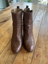 Agnes B Tan Leather Rock N