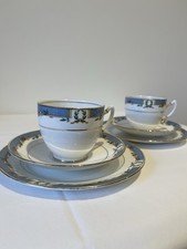 Vintage Royal Albert Tea Set: Bone China Orient Pattern