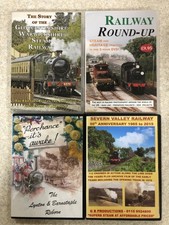 4x Steam Train / Railway Nostalgia / Heritage Railways DVDs
