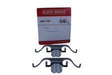 6x ✅Fits QUICK BRAKE 109-1751 brake pads instalation kit BMW 1/3/5/X ⭐UK Seller⭐