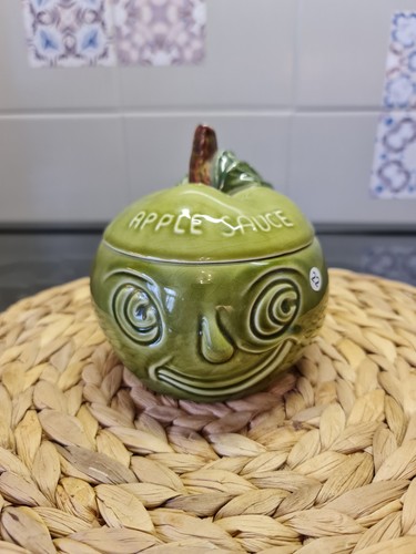 Sylvac apple sauce face pot - apple,