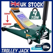 4 Tonne Trolley Jack Hydraulic Car Jack Low Profile Floor Jack for Car Van