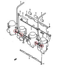 SUZUKI GSXR 1100 89-92 Carb
