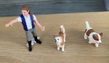 Schleich Dogs And Figure