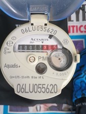 Water Meter, boundary box,New,Brass/Gun Metal. 1"1/2.