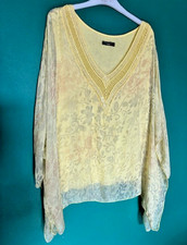 Silk Blend Tunic Kaftan Ladies