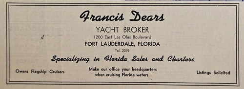 1946 francis dears yacht - dears,
