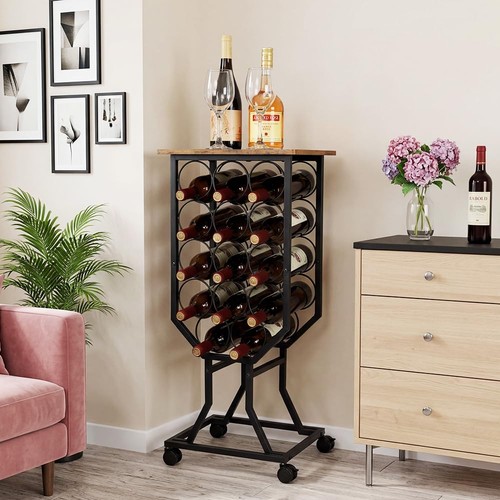 Wine rack free - rack, standing