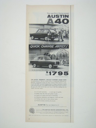 Vintage austin a40 pinin - vintage,