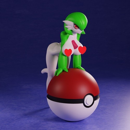 Gardevoir fanart unpainted - fanart,