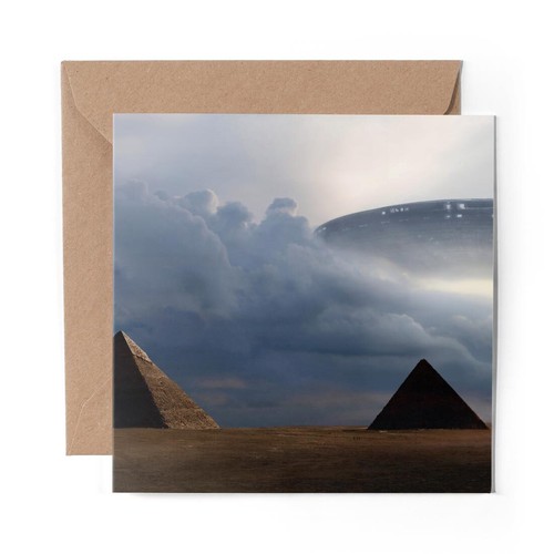 Blank greeting card - x,