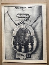 ALICE COOPER ALICE IN SCOTLAND