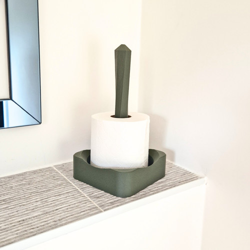 Toilet roll holder - toilet,