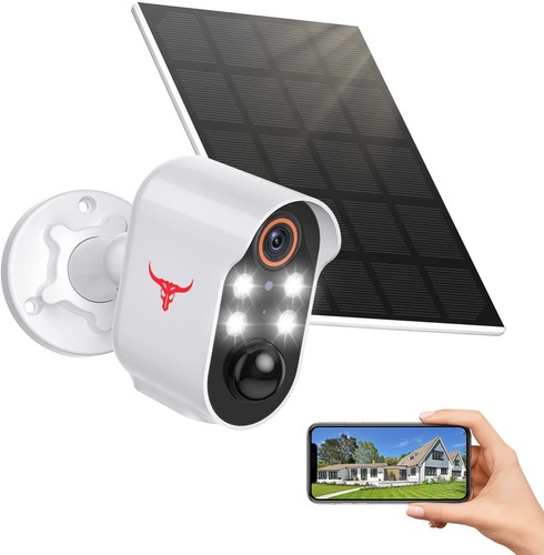 Outdoor 1080p solar security - 1080p,