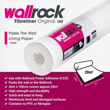 Wallrock Fibreliner lining paper 20m x 100cm