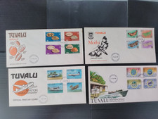 1980 tuvalu illustr fdc - tuvalu, fdc's