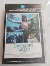 Greystoke Legend of Tarzan VHS 1984 Ex Rental Warner Home Video Cult Fantasy