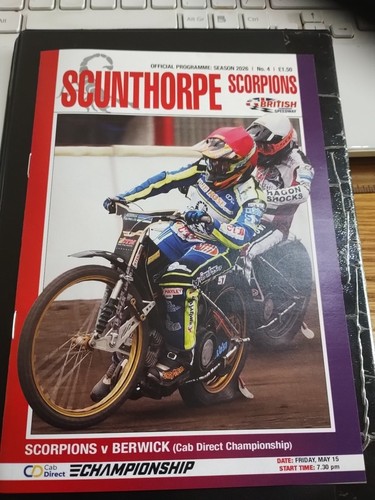 Scunthorpe scorpion berwick - scorpion, v