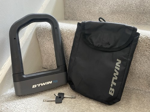 Btwin 700 heavy - bike, lock