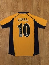 Michael Owen Signed Liverpool