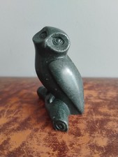 Vintage Carved Stone Barn Owl