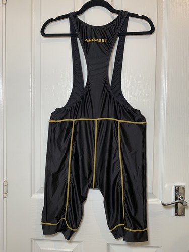Amoresy mens black 2xl - black, singlet