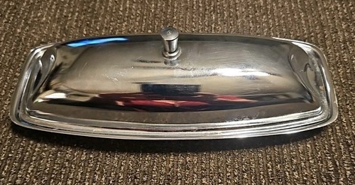 Vintage silver art deco chrome - silver,
