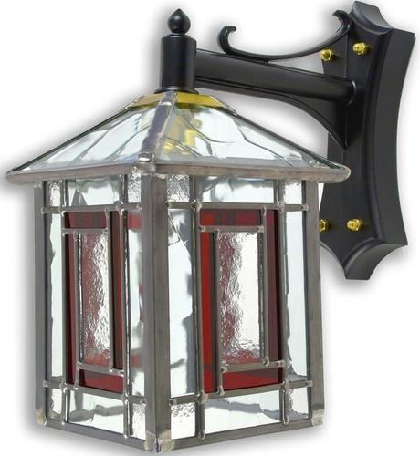 Leaded lantern outdoor wall - leaded,