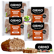 4 ORMO SLICED WHEATEN BREAD WHOLEMEAL 400g Northern Ireland Irish✨CHEAPEST✨☘️🍞