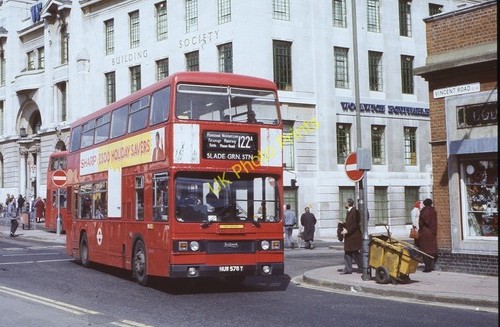 35mm slide bus london - slide,