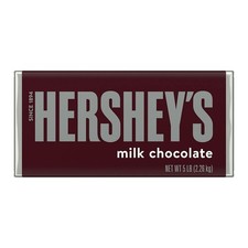 HERSHEY'S Milk Chocolate Candy Bar, 5 lb