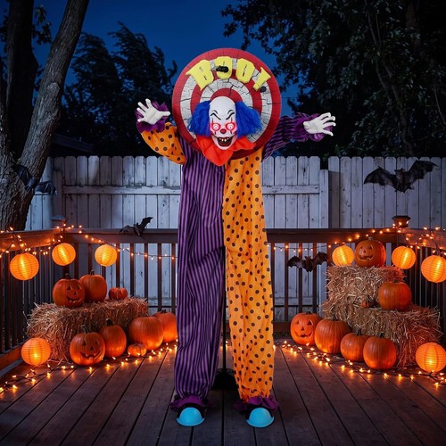 167cm life size animated clown - life,