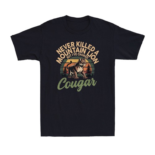 Never killed mountain lion - killed,